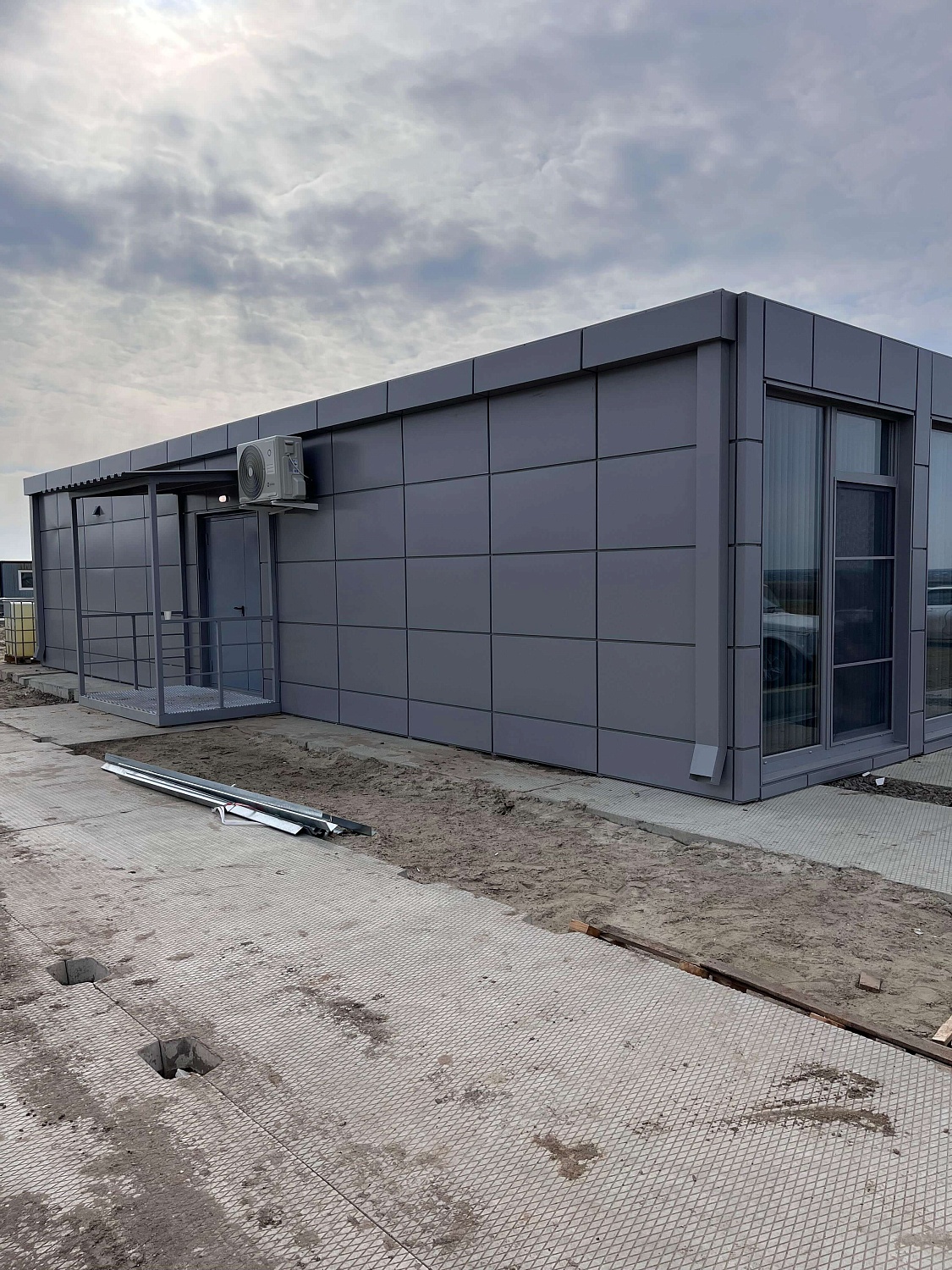 Модульное здание штаба строительства в г. Азов