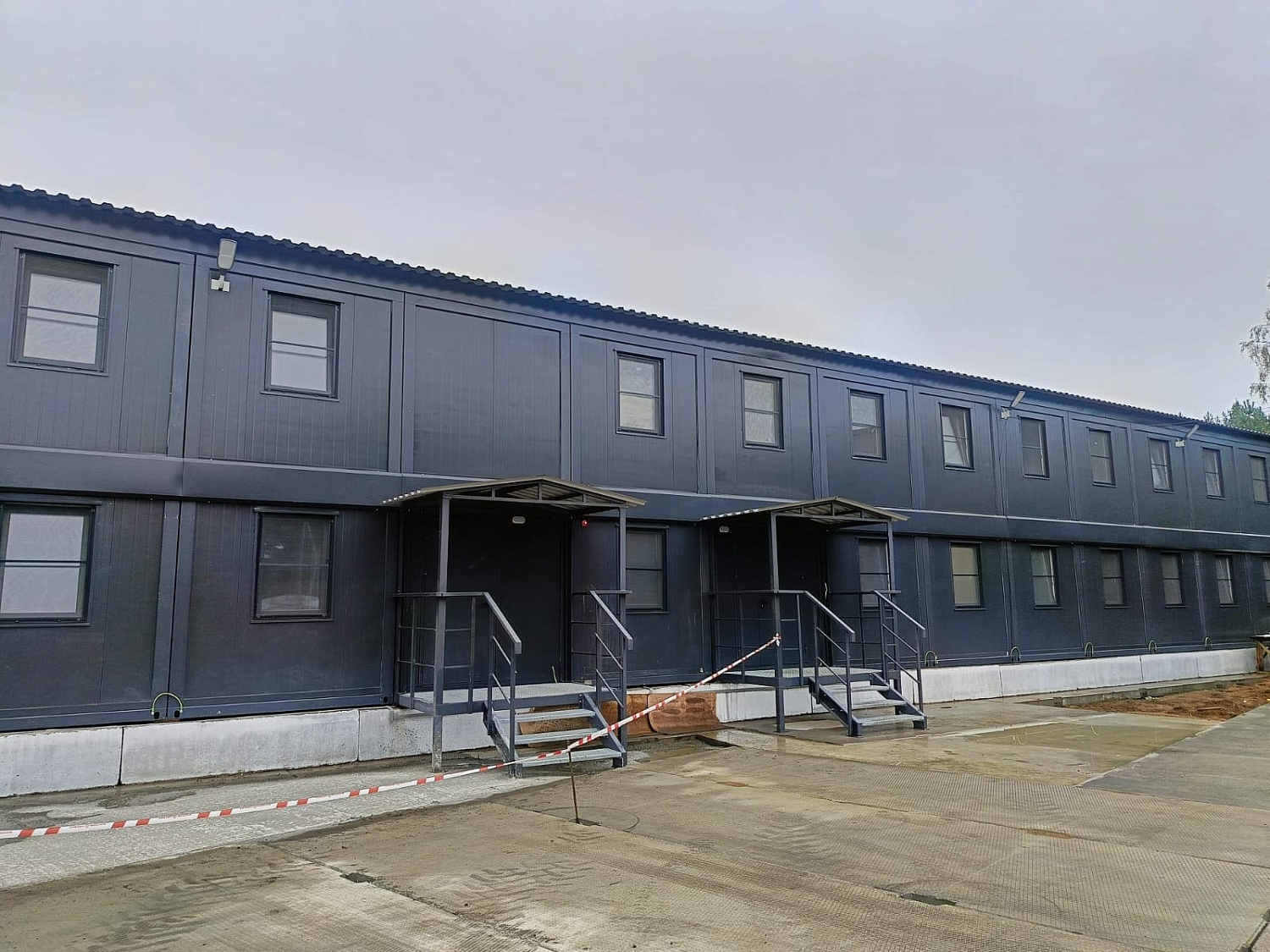 Общежитие на базе 90 модулей "Звезда" в городе  Великий Новгород