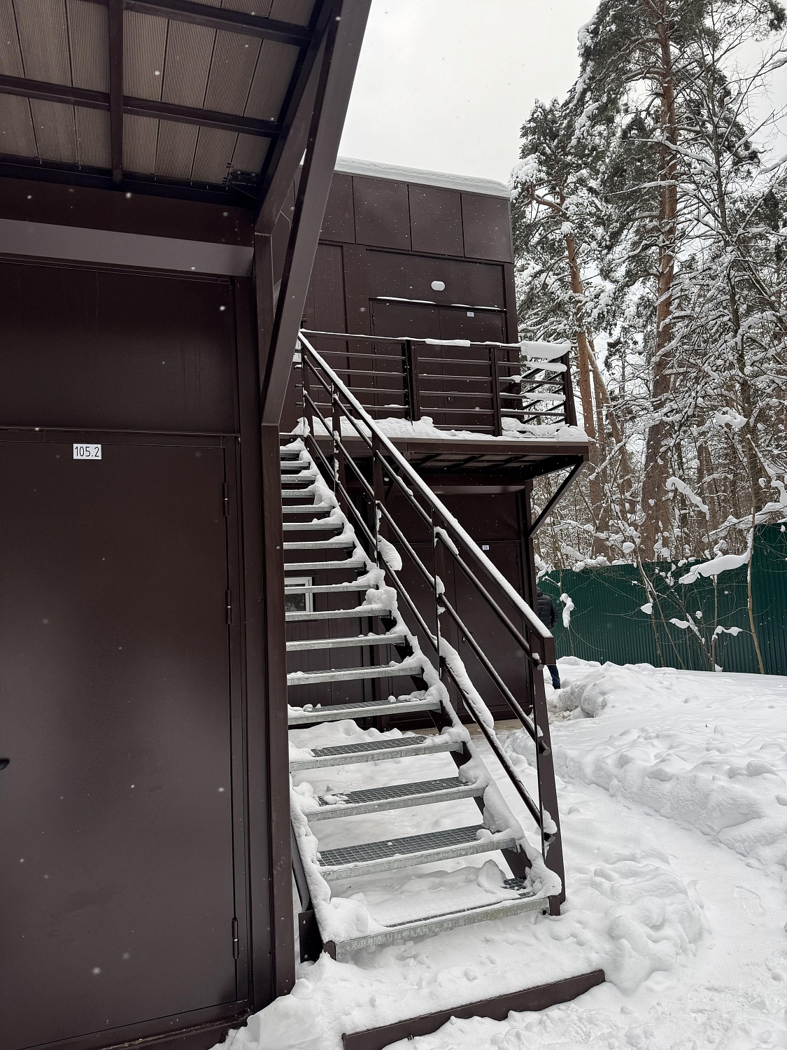 Складское помещение на базе 32 модулей "Звезда"